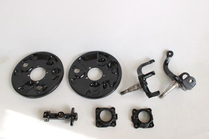 フォルクスワーゲン車両パーツ塗装：パウダーコート