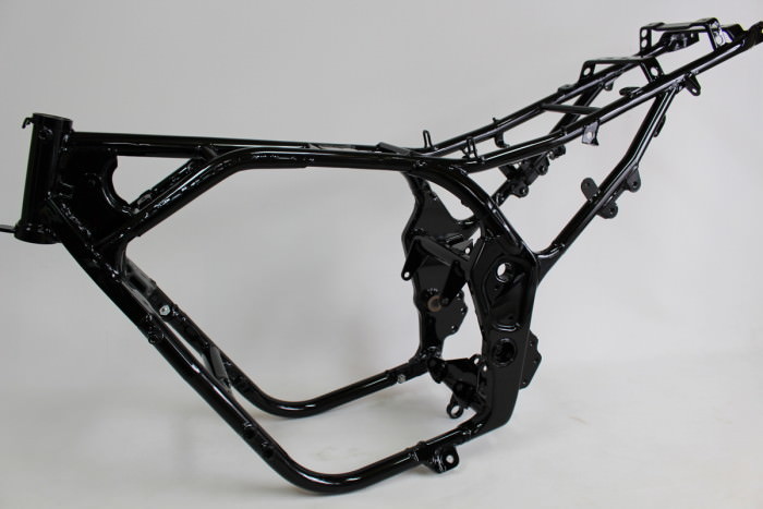 バイクフレーム塗装：ダイヤモンドコーティング