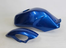 ヤマハSRX600外装塗装：色指定オールペイント