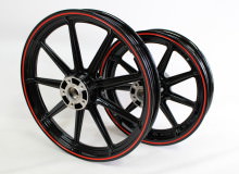 ハーレーダビッドソンホイール塗装：ダイヤモンドコーティング