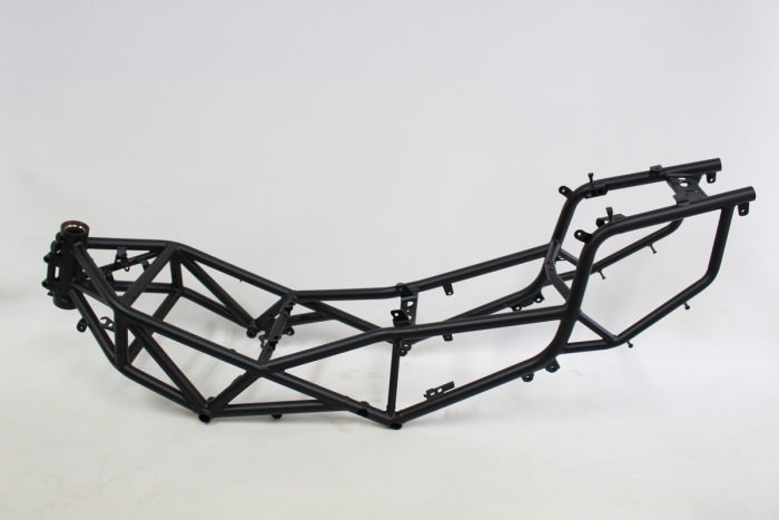 バイクフレーム塗装：パウダーコート