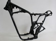 カワサキZ1100フレーム塗装：パウダーコート