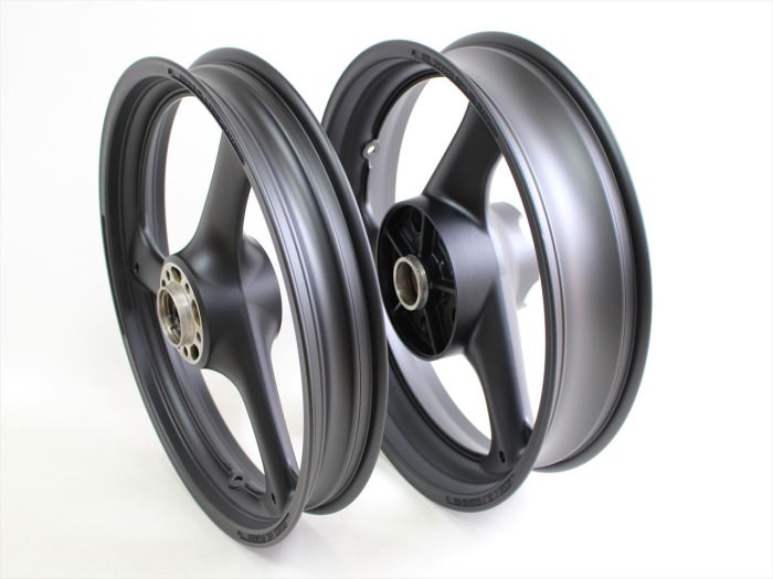 ホイール塗装：艶消しブラックパウダーコート