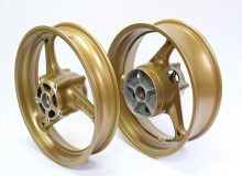 スズキGSX1300R隼ホイール塗装：パウダーコート