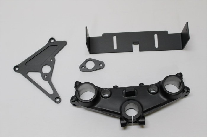 ホンダCB750Fステム等塗装：パウダーコート