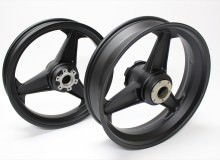 ホンダCB750Fダイマグホイール塗装：パウダーコート