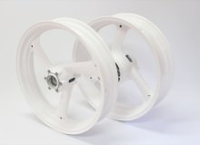 ヤマハTZR250ホイール塗装：パウダーコート