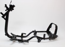 ヤマハビーノフレーム塗装：パウダーコート