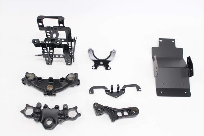 ホンダCB750Fパーツ塗装：パウダーコート