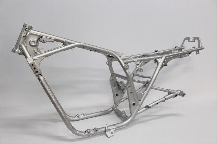 スズキGSX1100Sフレーム塗装：ダイヤモンドコーティング