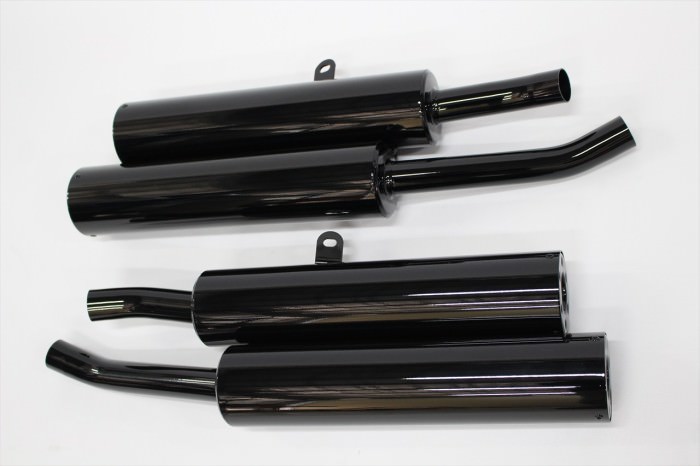 マフラーサイレンサー塗装：ST9000艶ありブラック