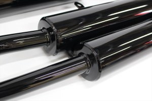 マフラーサイレンサー塗装