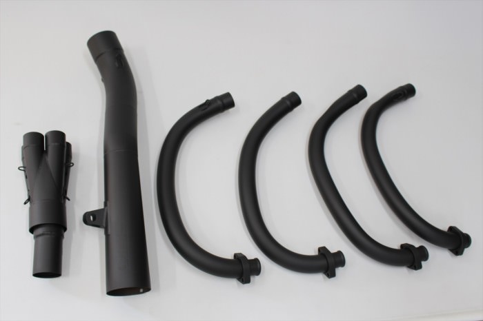 カワサキゼファー750マフラー塗装：マフラー専用耐熱塗装ST9000