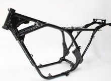 ホンダCB750Fフレーム塗装：ダイヤモンドコーティング