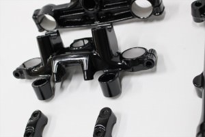 ステム、アウターチューブ塗装