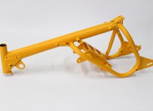 ホンダモンキーリジットフレーム等塗装：ダイヤモンドコーティング