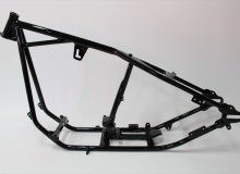 ハーレーダビッドソンリジットフレーム塗装：ダイヤモンドコーティング