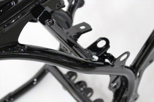 RZ250フレーム塗装