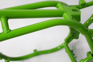 Z1100Rフレーム塗装