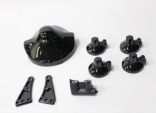 カワサキゼファー1100メーターケース等塗装：パウダーコート