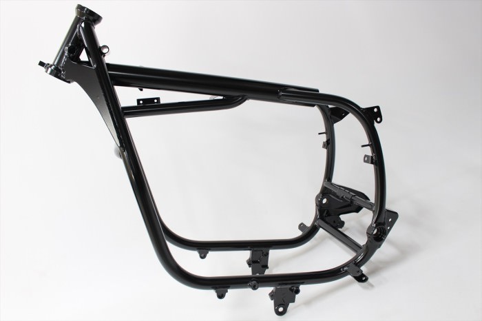 BMW　R80GSフレーム等塗装：パウダーコート