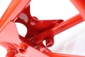 DUCATIフレーム塗装