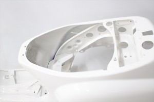 ベスパフレーム塗装