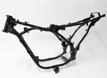 ヤマハRZ350フレーム塗装：パウダーコート