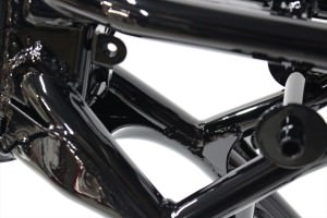 RZ350フレーム塗装