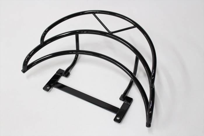 ハーレーダビッドソンリアキャリア塗装：パウダーコート