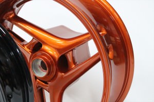 バイクホイール塗装