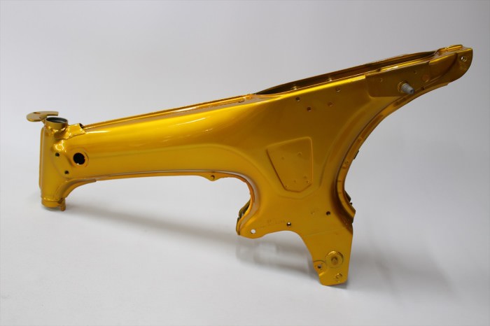 ホンダDAXフレーム等塗装：ダイヤモンドコーティング