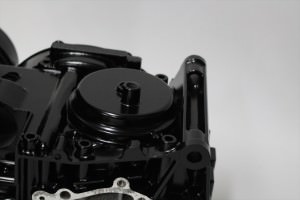 ゼファー750エンジン塗装