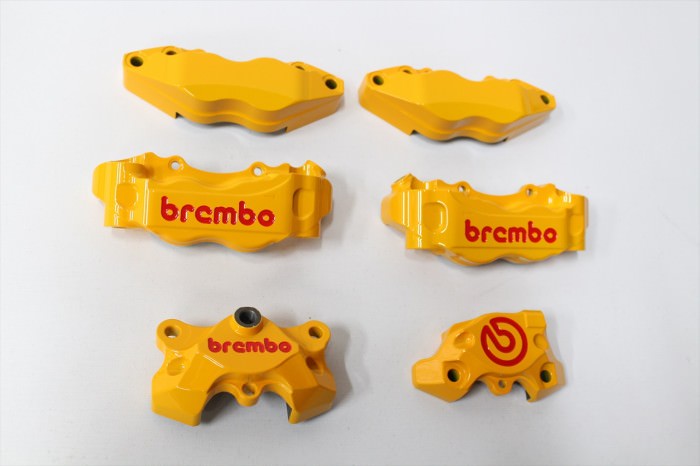 スズキGSX1300R隼ブレンボキャリパー塗装：ダイヤモンドコーティング