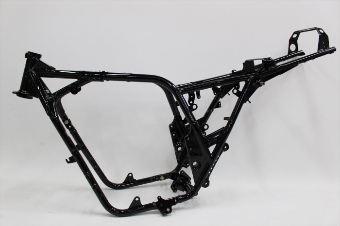 スズキGSX400FSフレーム塗装：ダイヤモンドコーティング