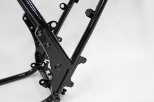 Z400FXフレーム塗装　パウダーコート　粉体塗装