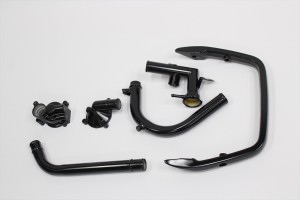 ＧＰＺ900Ｒエンジンカバー塗装パウダーコート