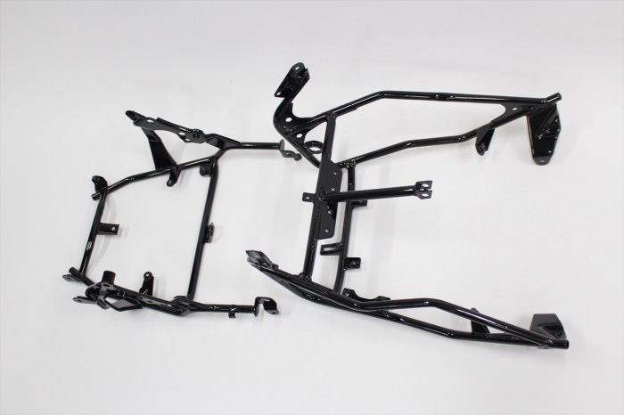 カワサキGPZ900Rパーツ塗装：パウダーコート