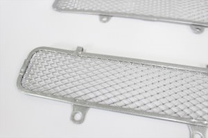 ＧＰＺ600Ｒラジエターガード塗装パウダーコート粉体塗装